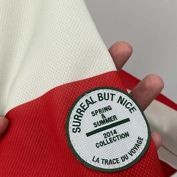 Surreal But Nice London Jersey Crop Top Spring & Summer 2014 Collection Sz S - Picture 6 of 10